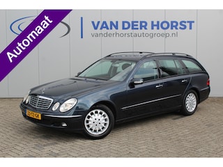 Mercedes-Benz E-klasse Combi 200-163pk Kompressor "Elegance Select" AUTOMAAT ! Nette en aantoonbaar goed onderhouden Mercedes-Benz ! Origineel 165.000km ! Autm. airco 4-zone, navigatie, telefoonvoorb., LM wielen, cruise control, metallic lak, trekhaak etc.