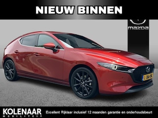 Mazda 3 2.0 e-SkyActiv-X M Hybrid 186 Luxury Lederen interieur/18inch LMV/100% Dealer onderhouden......