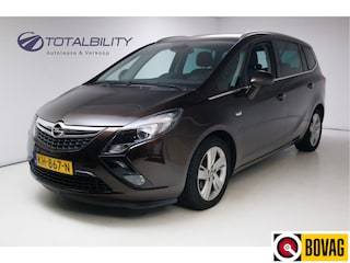 Opel Zafira Tourer 1.4 Blitz 7 persoons uitvoering! Leer | Stoel- en stuurverwarming | Navigatie | Achteruitrijcamera PDC v+a, Ergonomische voorstoelen