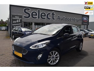 Ford Fiesta 1.0 EcoBoost Titanium|NAVI|STUUR&VOORRUIT VERW.|CARPLAY|100PK|BOEKJES|1E EIGNR.