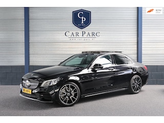 Mercedes-Benz C-klasse 200 AMG Line LED/VIRTUAL/SFEER/PANORAMADAK/LEER+S.VERWARMING+MEMORY/LMV/CAM/LINE/ACC/ECC/12 MDN GARANTIE!