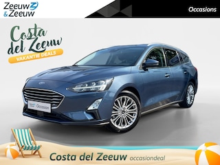 Ford Focus Wagon 1.0 EcoBoost Titanium Business 125PK | Winter Pack | LED | Privacy Glass | 17" Lichtmetalen velgen | Climate Control | Cruise Control | Parkeersensoren