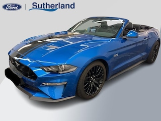Ford Mustang Convertible 5.0 V8 GT | 450pk | 7.500KM! | Volledig Dealer onderhouden EU versie (zie papieren) | Adaptive cruise control | Achteruitrijcamera