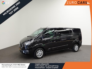 Ford Transit Custom 300 2.0 TDCI L2H1 Limited Dubbele cabine Aut. Navi| Airco| 2 Schuifdeuren | Trekhaak| PDC| Carplay| DAB|
