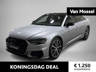 Audi A6 Limousine 50 TFSI e quattro S edition 299 PK | Nieuw | Fabrieksgarantie | Automaat | Navigatie | Bang & Olufsen | Stoelverwarming vóór | Matrix-LED koplampen | Achteruitrijcamera | Glazen panoramadak | Audi virtual cockpit plus | Audi smartphone interface | Lichtpakket plus ambient light | Optiekpakket zwart plus| | Assistentiepakket 'tour' | Hoogglans zwarte bedieningskn. |