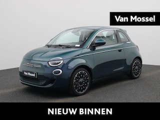 Fiat 500 3+1 La Prima 42 kWh | ECC | Parkeersensoren V+A | Parkeercamera | Stoelverwarming | Carplay