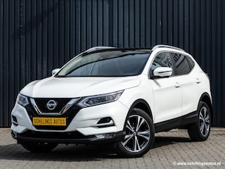 Nissan Qashqai 1.3 DIG-T TEKNA + Automaat Camera 360 Panoramadak Navi 48.000km!
