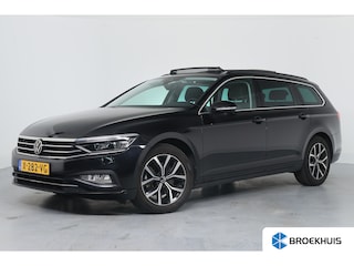 Volkswagen Passat Variant 1.5 TSI Business | Open Dak | Virtual | LED | Trekhaak | Navi | Memory Zetels | Cruise Adaptive | Camera | Keyless | Stoelverwarming | Clima | DAB | Parkeersensoren V+A | 17'' LMV | Ergocomfort