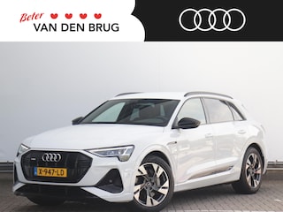 Audi e-Tron S-Line 50 QUATTRO 313 PK 71 kWh | Luchtvering | Trekhaak | Stoelverwarming | Camera | Navigatie | Black optiek | Akoestisch Glas |