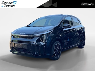Kia Picanto 1.0 DPI GT-Line | Lederen bekleding | Stoel + Stuur verwarming | Schuif/kantel dak | Navigatie | Climate Control | Demo