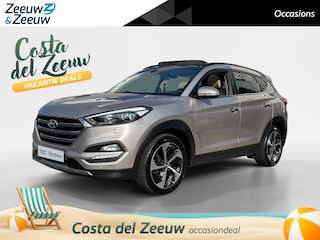 Hyundai Tucson 1.6 T-GDi Premium 4WD | Unieke km stand! | Schuif- kanteldak | Leder | Stoelverwarming