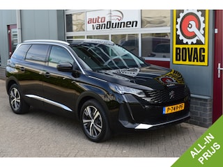 Peugeot 5008 1.2 PureTech Allure Pack Business O.a: Pdc, Camera, Carplay, Dab, Key-Less, Half-leder, Etc... Rijklaar! All-In prijs.