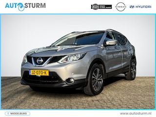 Nissan Qashqai 1.2 N-Connecta Design Pack | Trekhaak | Panoramadak | Navigatie | 360° Camera | Keyless Entry | Cruise & Climate Control | Rijklaarprijs!