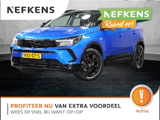 Opel Grandland 1.2 130PK Turbo GS | AUTOMAAT | AppleCarPlay/AndroidAuto | Cruise Control | Camera | Stoel, Stuur & Voorruit verwarmd | AGR-Stoelen | Parkeersensoren | Two-tone | Isofix | Privacy Glass |