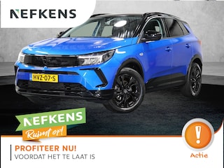 Opel Grandland 1.2 130PK Turbo GS | AUTOMAAT | AppleCarPlay/AndroidAuto | Cruise Control | Camera | Stoel, Stuur & Voorruit verwarmd | AGR-Stoelen | Parkeersensoren | Two-tone | Isofix | Privacy Glass |