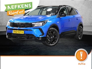 Opel Grandland 1.2 130PK Turbo GS | AUTOMAAT | AppleCarPlay/AndroidAuto | Cruise Control | Camera | Stoel, Stuur & Voorruit verwarmd | AGR-Stoelen | Parkeersensoren | Two-tone | Isofix | Privacy Glass |