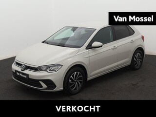Volkswagen Polo 1.0 TSI Life Edition 95 PK | Keyless access | Apple Carplay draadloos | Camera | Navigatie | 15" Lichtmetalen velgen | LED Koplampen | Android Auto draadloos | Parkeersensoren | Adaptive cruise control |