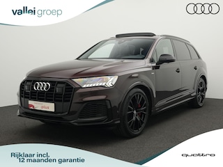 Audi Q7 60 TFSI e 462 pk Tiptronic quattro Competition | Barrique Bruin Metallic | Panoramadak | Standkachel | Trekhaak | Luchtvering | 21 inch