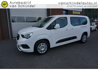 Opel Combo 1.2 Turbo L2H1 7 PERSOONS 7 STOELEN EDITION NAVIGATIE ANDROID-APPLECARPPLAY AIRCO CRUISECONTROL BLUETOOTH PARKEERSENSOREN RIJSTROOKSENSOR 2X SCHUIFDEUR ELECTR.RAMEN-SPIEGELS
