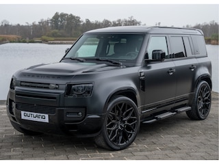 Land Rover Defender P300e 110 X-Dynamic HSE | VERWACHT | Satin PPF Stealth | Alle Opties | 24" Vossen | Meridian Surround | Head-Up | Standkachel | 3-Zone Airco |