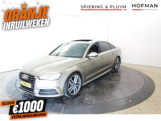 Audi A6 Limousine 1.8 TFSI ultra Premium S Line Pano Vol Leder EL aKlep Zwarte hemel Mem Seats Navi