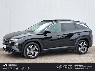 Hyundai Tucson 1.6 T-GDI HEV Premium Sky Automaat / 1650KG Trekgewicht / Schuif-/Kanteldak / Elektr. Achterklep / Lederen Bekleding / Rondomzicht Camera /