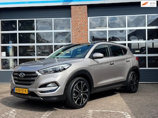 Hyundai Tucson 1.6 T-GDi Premium 4WD, navi, camera, leder, panodak, adapt. cruise, trekhaak.