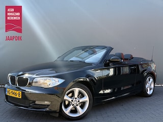 BMW 1-serie Cabrio BWJ 2009 118i 143 PK High Executive CRUISE / CLIMA / STOELVERW. / HALF LEDER / LMV
