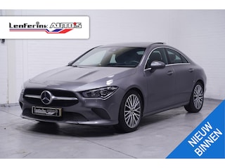 Mercedes-Benz CLA 180 d Business Solution Luxury lederen-bekleding pano digi-cockpit led voor en achter lane-assist snoerloos telefoon laden sportstoelen verwarmd voor PDC v+a DAB Clima camera-achter