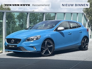 Volvo V40 1.6 T2 R-Design Volledig dealer onderhouden, Panoramadak, Trekhaak, 18 inch R-design wielen, Climate control, Cruise control, Leder-nubuck bekleding