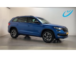 Skoda Kodiaq 1.5 TSI 150pk DSG Sportline Business Panoramdak Alcantara Virtual Sfeerverlichting Cockpit Stoelverwarming