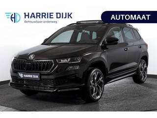 Skoda Karoq 1.5 TSI 150 PK ACT Sportline Business - Automaat | S/K-Panodak | Columbus pakket | Dig. Cockpit | Adapt. Cruise | Elek. Klep | Stuur-+Stoelverw. | Camera | NAV+App. Connect | ECC | LED | LM 19" | 3500