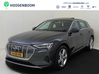 Audi e-Tron 55 quattro advanced 95 kWh | SOH 100%| Panoramadak | Achteruitrijcamera | Adaptieve cruise control | Lederen bekleding | Navigatie Plus | CarPlay | Elektrische achterklep |