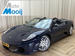 Ferrari F430 4.3 V8 Spider / Pozzi Blue / Ceramic Brakes / Daytona Seats / Carbon Scuderia Shields / Kline Sport Exhaust / F1 Gearbox / Alpine / Convertible