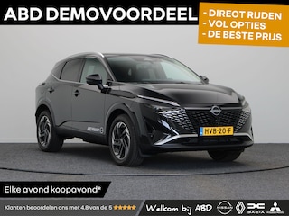 Nissan Qashqai 1.3 MHEV N-Connecta | Rijklaarprijs!! | 18" Lichtmetalen Velgen | Stoel, Stuur en Voorruitverwarming | Adaptieve Cruise Control | Keyless Entry | Panorama Dak |