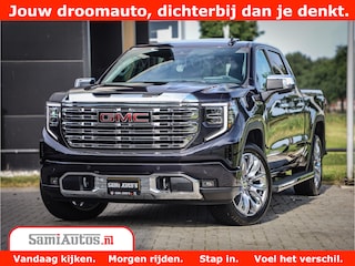 GMC Sierra DENALI | All-In Prijs | 6,2 V8 Full Option | De Meest Luxe Pick-Up in zijn Klasse | Comfortabele Dubbele Cabine met Royale 5 Zitplaatsen | BPM vrij | Nu Leverbaar uit Voorraad | Voorraad Nr 420229