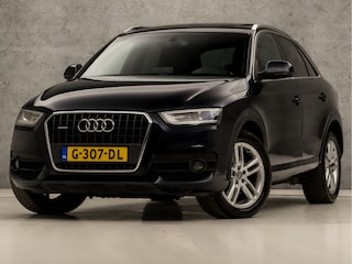 Audi Q3 2.0 TFSI quattro Sport 211Pk Automaat (PANORAMADAK, NAVIGATIE, GETINT GLAS, CLIMATE, STOELVERWARMING, BRUIN LEDER, SPORTSTOELEN, ZWART HEMEL, PARKEERSENSOREN, CRUISE, NIEUWE APK, NIEUWSTAAT)