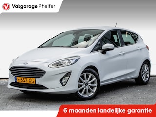 Ford Fiesta 1.0 EcoBoost Titanium Trekhaak/ Led/ Carplay/ Navigatie/ Stoel-stuurverwarming/ Blindspot/ 16" Lmv