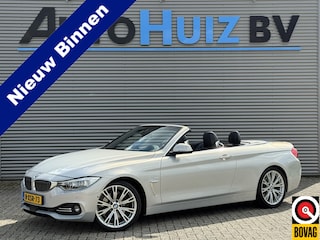 BMW 4-serie Cabrio 428i 245 PK High Executive LED Individual Merino Leder 19 Inch Sportstoelen LED Harman-Kardon Sound Head-Up Display 360 Gr Camera