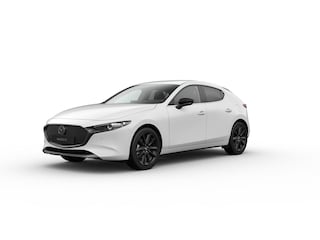 Mazda 3 2.5 e-SkyActiv-G M Hybrid 140 Homura / Arctic White