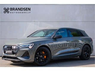 Audi E-tron 55 quattro S edition 95 kWh -Luchtvering-21"-Keyless-Gele gordel/stiksels-
