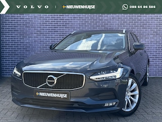 Volvo V90 2.0 T4 Momentum | Nieuw Binnen | Trekhaak | Adaptieve cruise controle | Blis | Memory | Zitting verlengers | Leder | Standkachel | Stuur + Stoel verwarming |