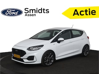 Ford Fiesta 125pk ST-Line EcoBoost Hybrid | All Season banden | Cruise | Apple carplay | Android auto | Parkeersens. achter |