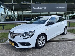 Renault Mégane Estate 1.3 TCe 140 PK Automaat /Limited / Dealer onderhouden / Stoelverw. / PDC. V+A / Keyless / 16'' LMV /