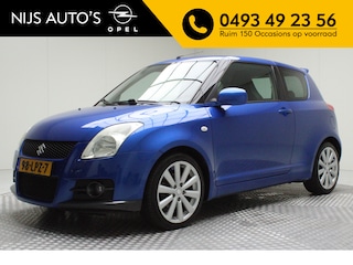 Suzuki Swift 1.6 Sport | Incl. nw APK | climate control | android systeem met groot scherm met o.a carplay , bluetooth telefoon | elektr. spiegels | schade rechtsachter