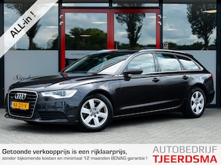 Audi A6 Avant 3.0 TDI quattro Pro Line Plus | Luchtvering | Bi-Xenon Koplampen | Navigatie | Stoelverwarming | Lederen Bekleding | Memory Seat | 4 Zone Climate Control | Cruise Control | Metallic Lak | Dode hoek Detectie | Stuurwiel Verwarmd |