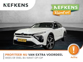 Citroën C5 X 1.2 130PK Plus | AppleCarPlay/AndroidAuto | LEER | Head-Up Display | Stoel/Voorruit/Stuurverwarming | Camera | Navigatie | Adaptive Cruise Control | Climate Control | Keyless entry | Privacy Glass | Isofix |