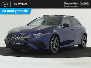 Mercedes-Benz A-klasse 250 e Star Edition AMG Line Plus | Nightpakket | Antidiefstalpakket URBAN GUARD PLUS | Dodehoekassistent | Extra USB-poorten | Parkeerpakket met achteruitrijcamera | KEYLESS GO |