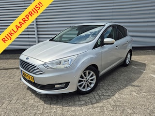Ford C-MAX 1.5 Titanium Automaat, airco,cruise,android,navigatie/camera,stuur/stoelverwarming,afneembarehaak,parkeersensoren,