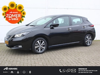 Nissan Leaf Acenta 40 kWh / Trekhaak Afneembaar / Navigatie + Apple Carplay/Android Auto / Climate Control / Cruise Control Adaptief / Keyless Entry & Start /